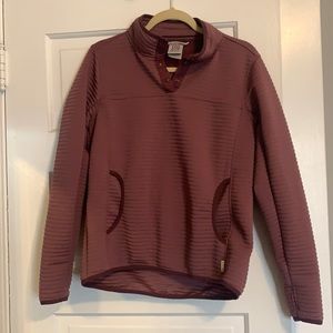 Burgundy Athletic Jacket